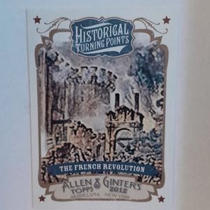 2012 Allen & Ginters History Card!!!